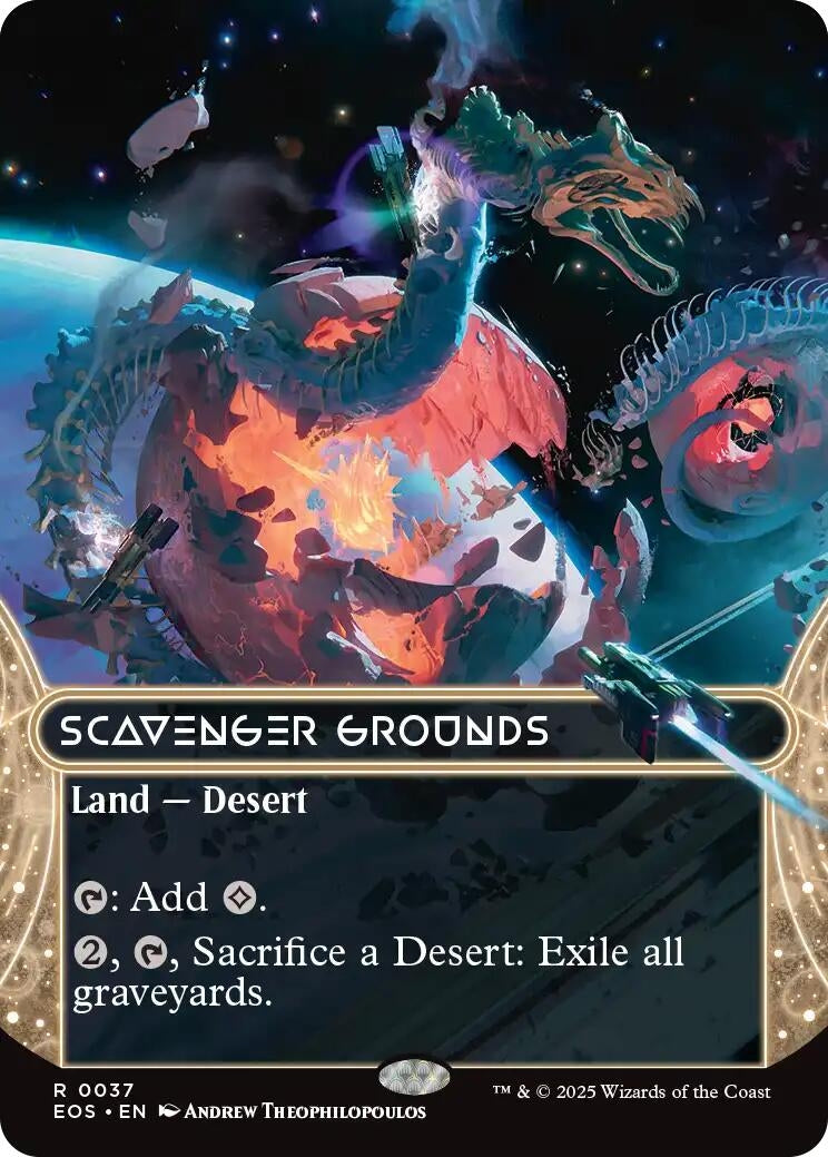 Scavenger Grounds (0037) (Borderless) (37) (EOS)
