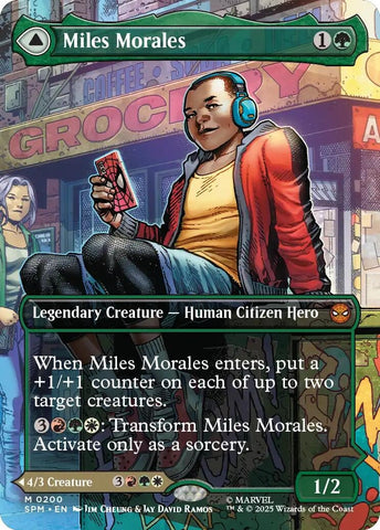 Miles Morales (0200) (Borderless) (200) (SPM)