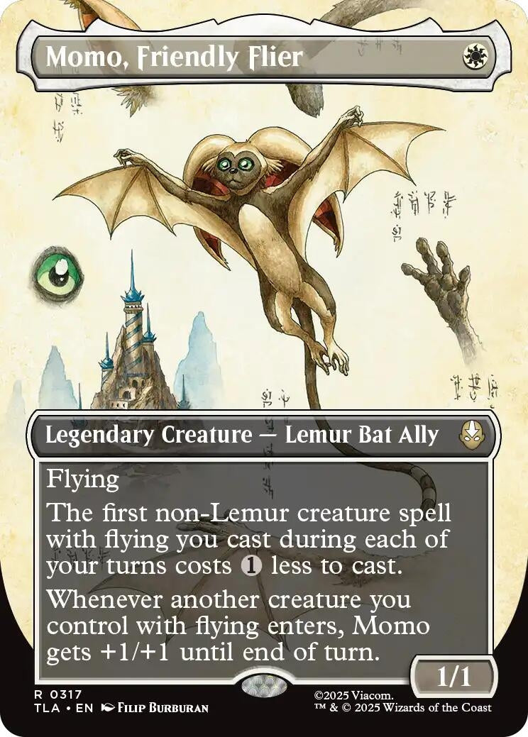 Momo, Friendly Flier (Borderless) (317) (TLA)
