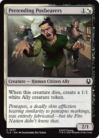 Pretending Poxbearers (237) (TLA)