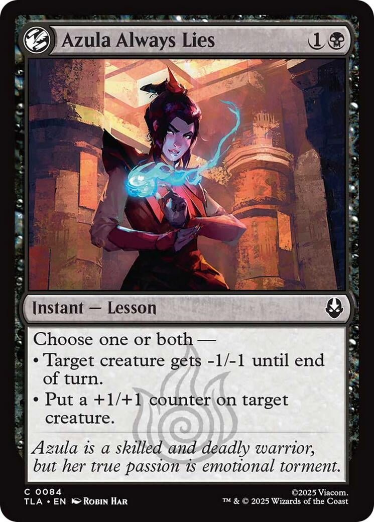 Azula Always Lies (84) (TLA)