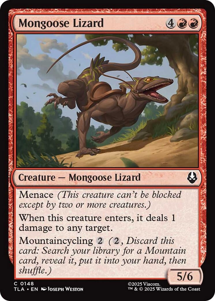Mongoose Lizard (148) (TLA)