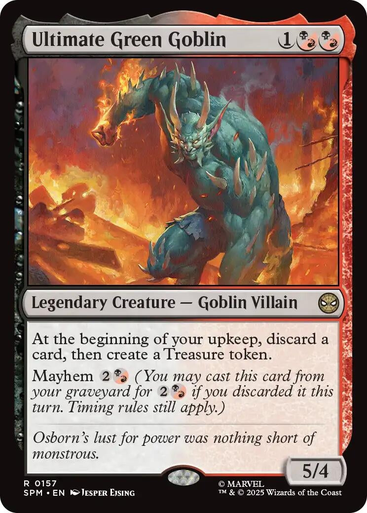 Ultimate Green Goblin (157) (SPM)