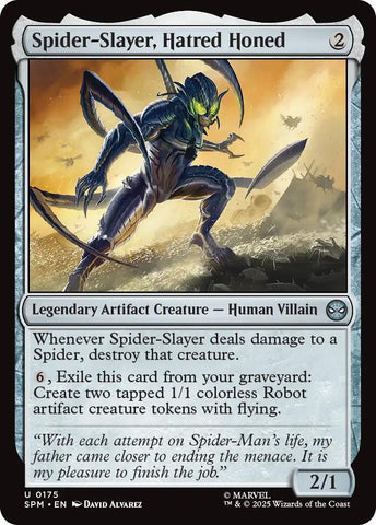 Spider-Slayer, Hatred Honed (175) (SPM)