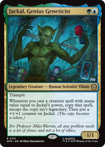Jackal, Genius Geneticist (131) (SPM)