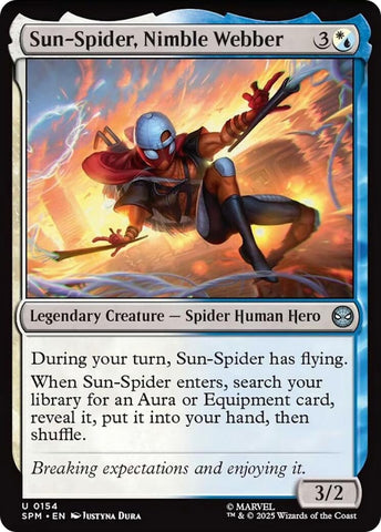 Sun-Spider, Nimble Webber (154) (SPM)