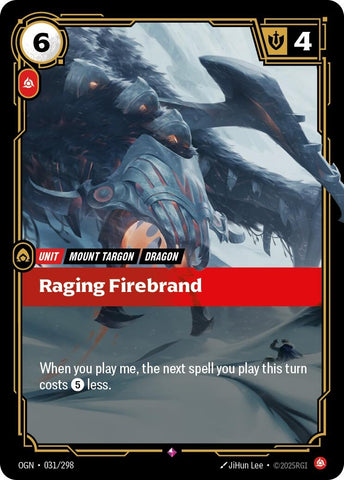 Raging Firebrand (031/298) (OGN)