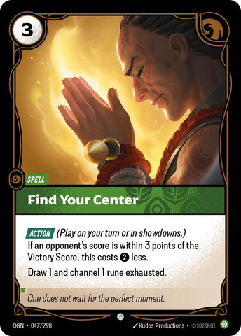 Find Your Center (047/298) (OGN)