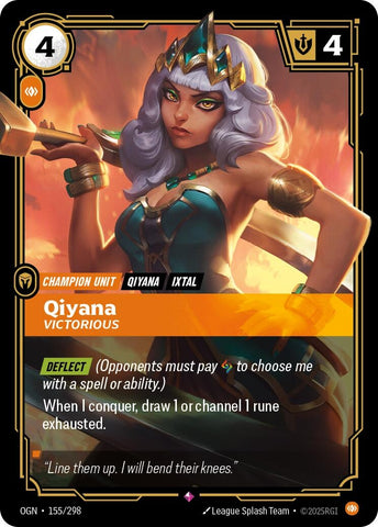 Qiyana, Victorious (155/298) (OGN)