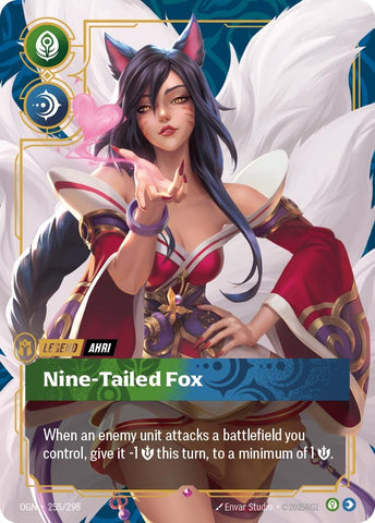 Ahri, Nine-Tailed Fox (255/298) (OGN)