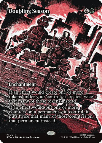Doubling Season (Borderless) (11) (PZA)