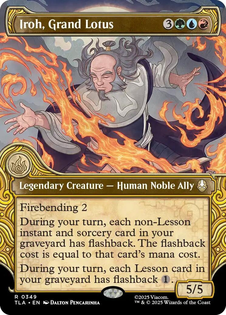 Iroh, Grand Lotus (Showcase) (349) (TLA)
