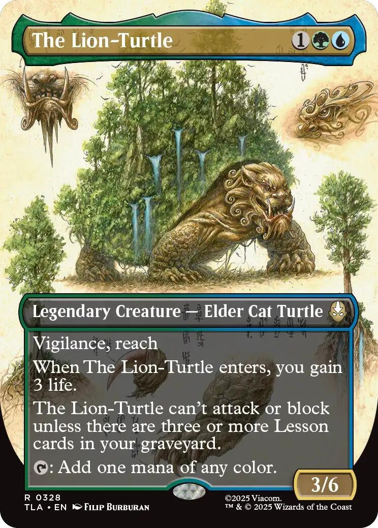 The Lion-Turtle (Borderless) (328) (TLA)
