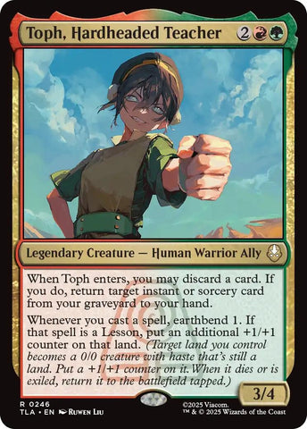 Toph, Hardheaded Teacher (246) (TLA)