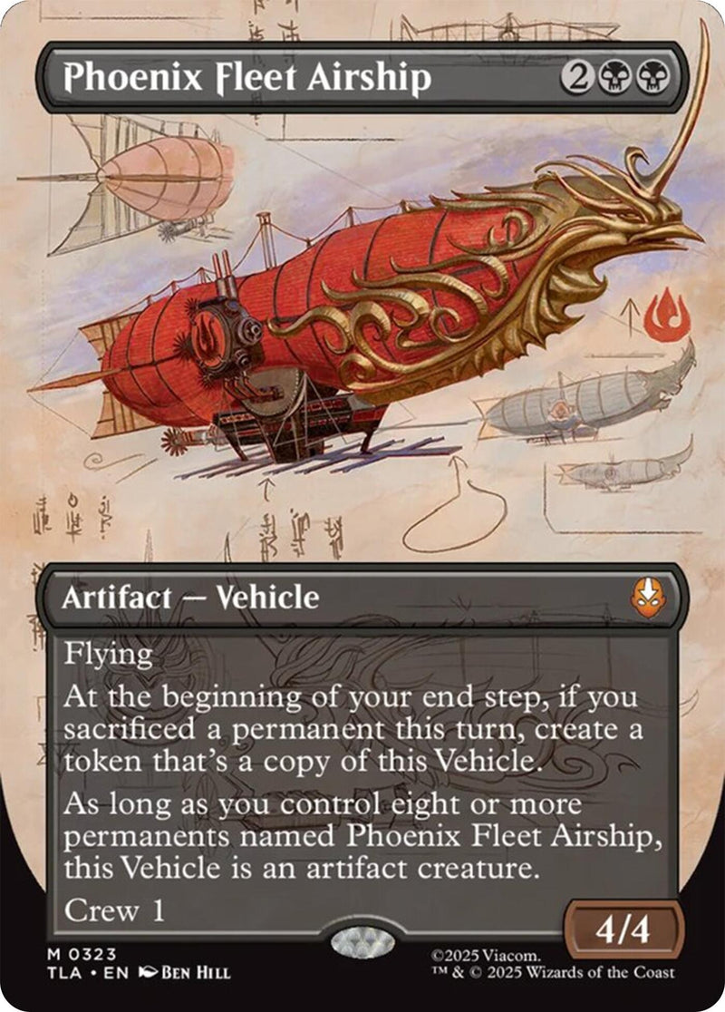 Phoenix Fleet Airship (Borderless) (323) (TLA)