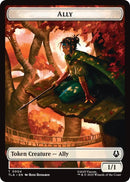 Ally (0004) // Clue (0015) Double-Sided Token (4 // 15) (TLA)
