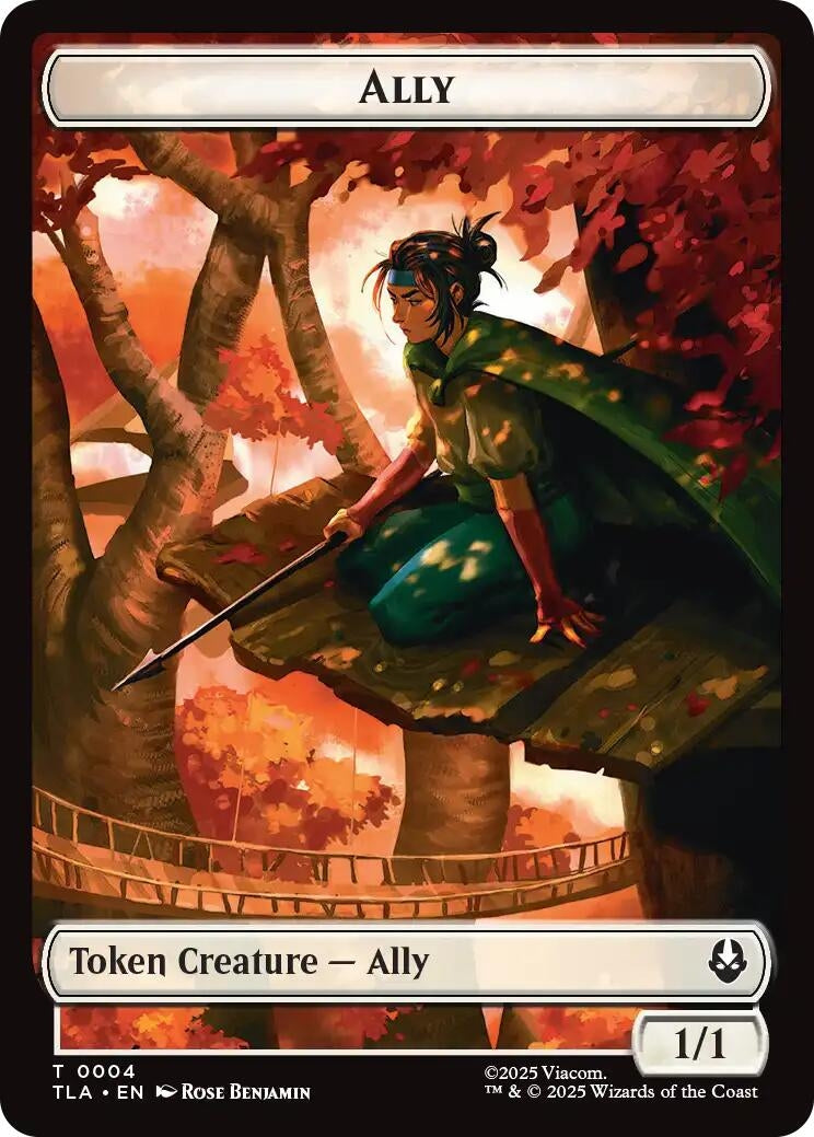 Ally (0004) // Clue (0015) Double-Sided Token (4 // 15) (TLA)