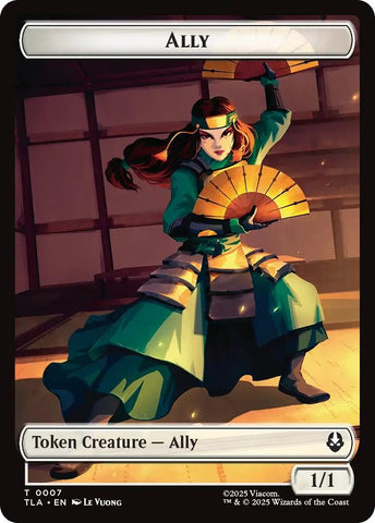 Ally (0007) // Clue (0018) Double-Sided Token (7 // 18) (TLA)