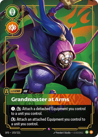 Jax, Grandmaster At Arms (193/221) (SFD)