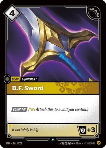 B.F. Sword (161/221) (SFD)