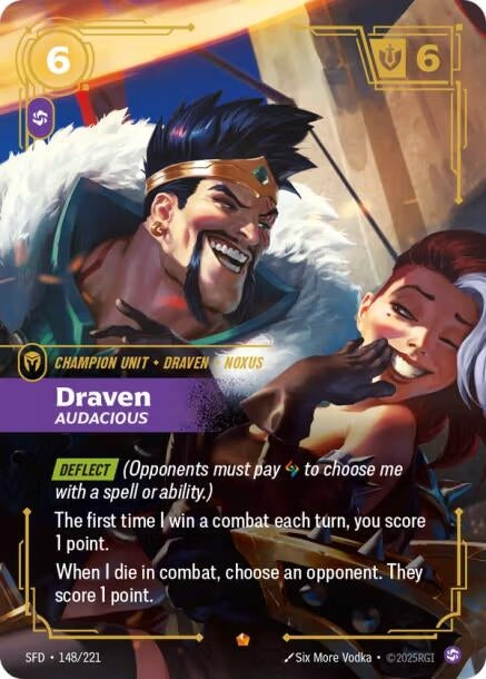 Draven, Audacious (148/221) (SFD)