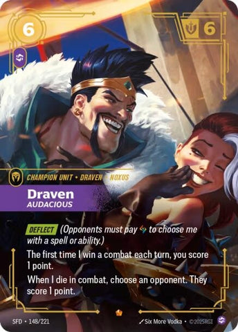 Draven, Audacious (148/221) (SFD)