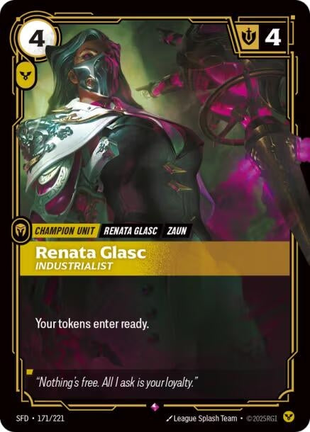 Renata Glasc, Industrialist (171/221) (SFD)