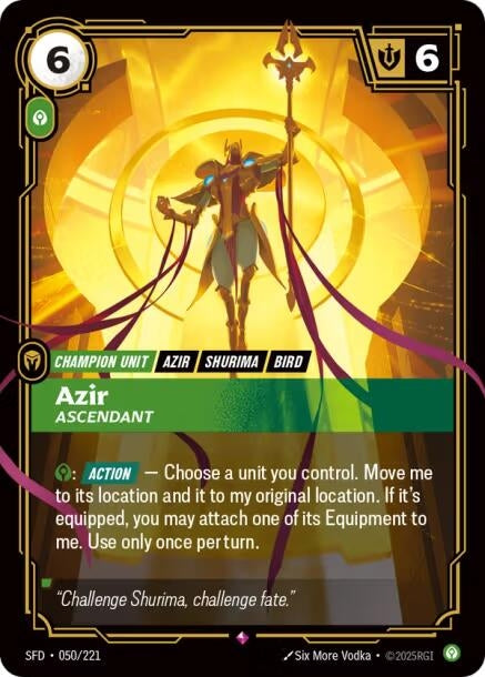 Azir, Ascendant (050/221) (SFD)