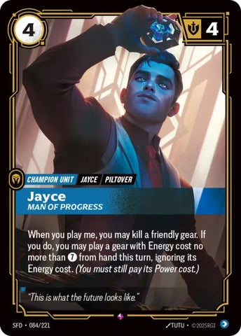 Jayce, Man of Progress (084/221) (SFD)