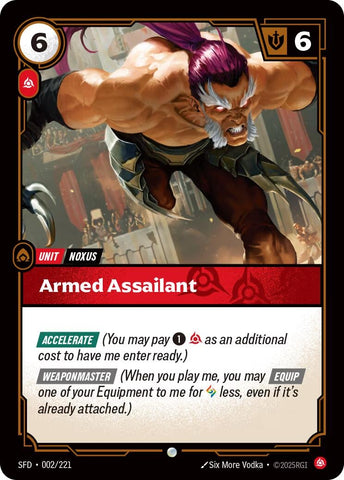 Armed Assailant (002/221) (SFD)