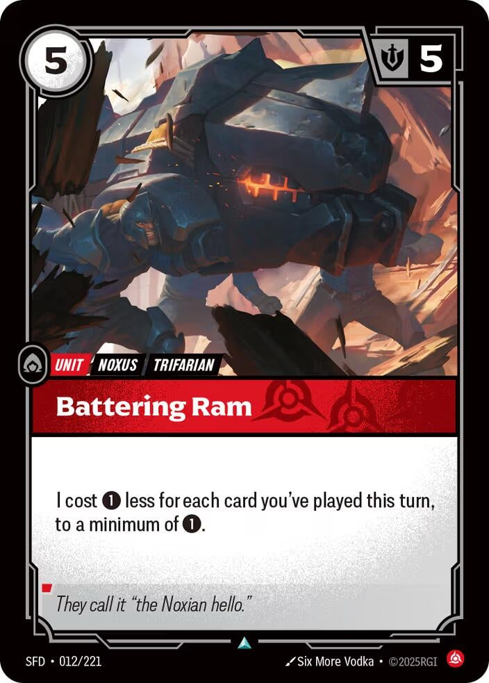 Battering Ram (012/221) (SFD)
