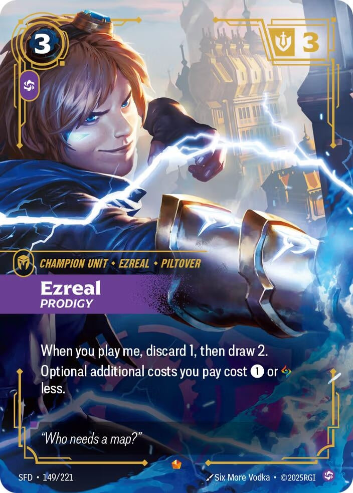 Ezreal, Prodigy (149/221) (SFD)