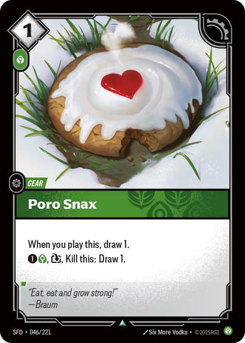 Poro Snax (046/221) (SFD)
