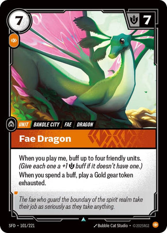 Fae Dragon (101/221) (SFD)