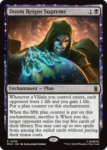 Image for Doom Reigns Supreme (96) (MSH) - Magic: The Gathering