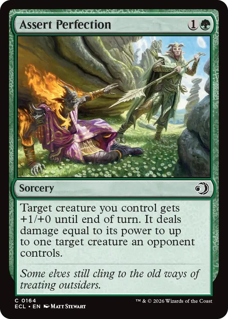 Assert Perfection (164) (ECL)