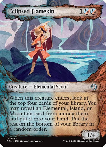 Eclipsed Flamekin (Showcase) (337) (ECL)