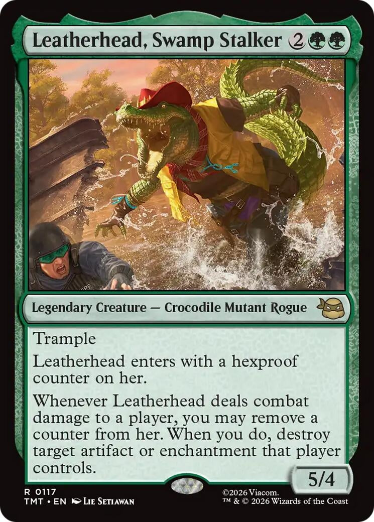 Leatherhead, Swamp Stalker (117) (TMT)