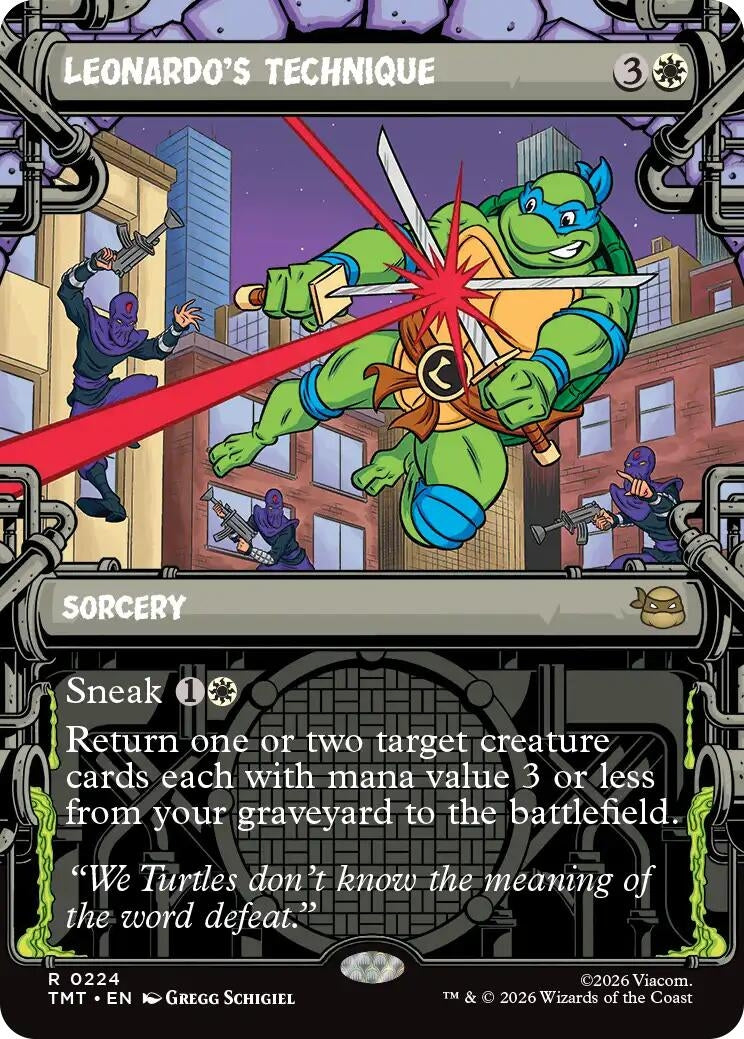 Leonardo's Technique (Showcase) (224) (TMT)