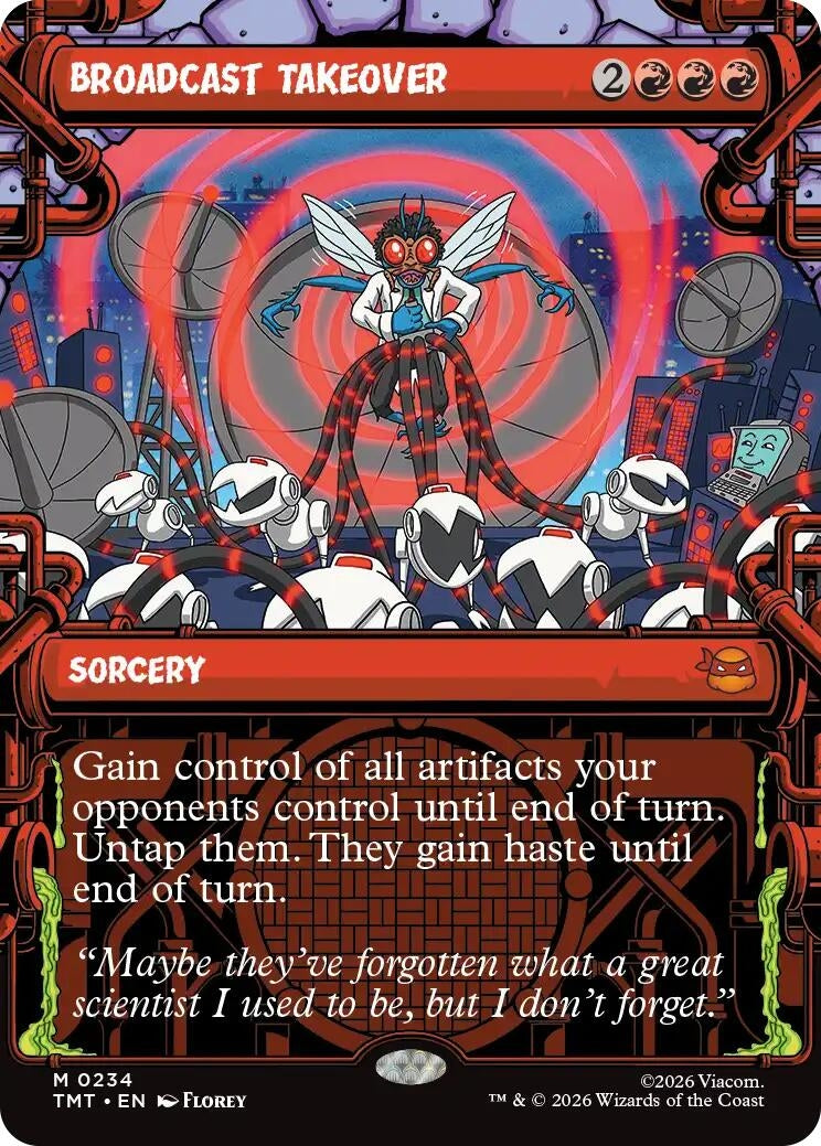 Broadcast Takeover (Showcase) (234) (TMT)