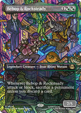 Bebop & Rocksteady (Borderless) (204) (TMT)