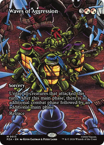 Waves of Aggression (Borderless) (13) (PZA)