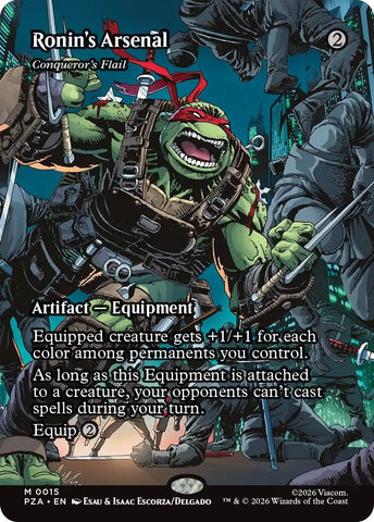 Ronin's Arsenal - Conqueror's Flail (Borderless) (15) (PZA)