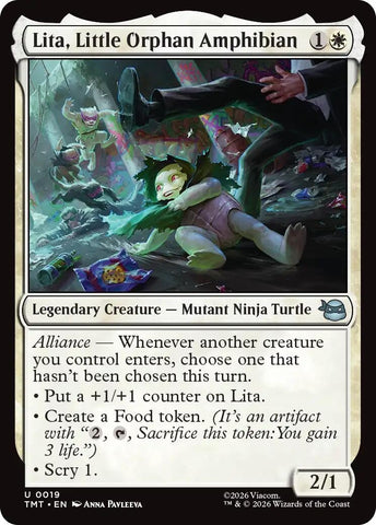 Lita, Little Orphan Amphibian (19) (TMT)