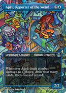 April, Reporter of the Weird (Borderless) (206) (TMT)