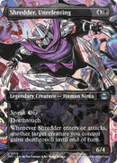Shredder, Unrelenting (Borderless) (210) (TMT)