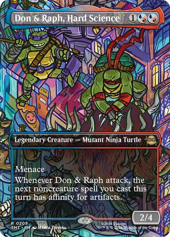 Don & Raph, Hard Science (Borderless) (205) (TMT)