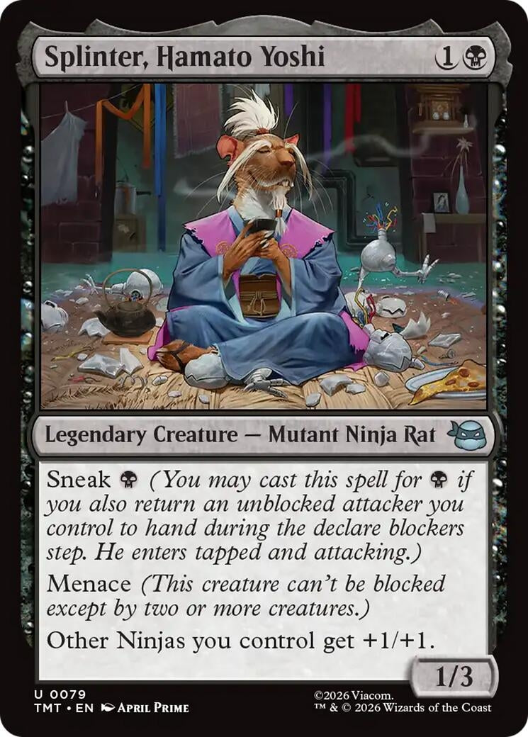 Splinter, Hamato Yoshi (79) (TMT)