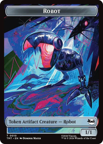 Robot // Mutagen Double-Sided Token (10 // 9) (TMT)
