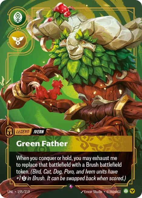 Ivern, Green Father (195/219) (UNL)